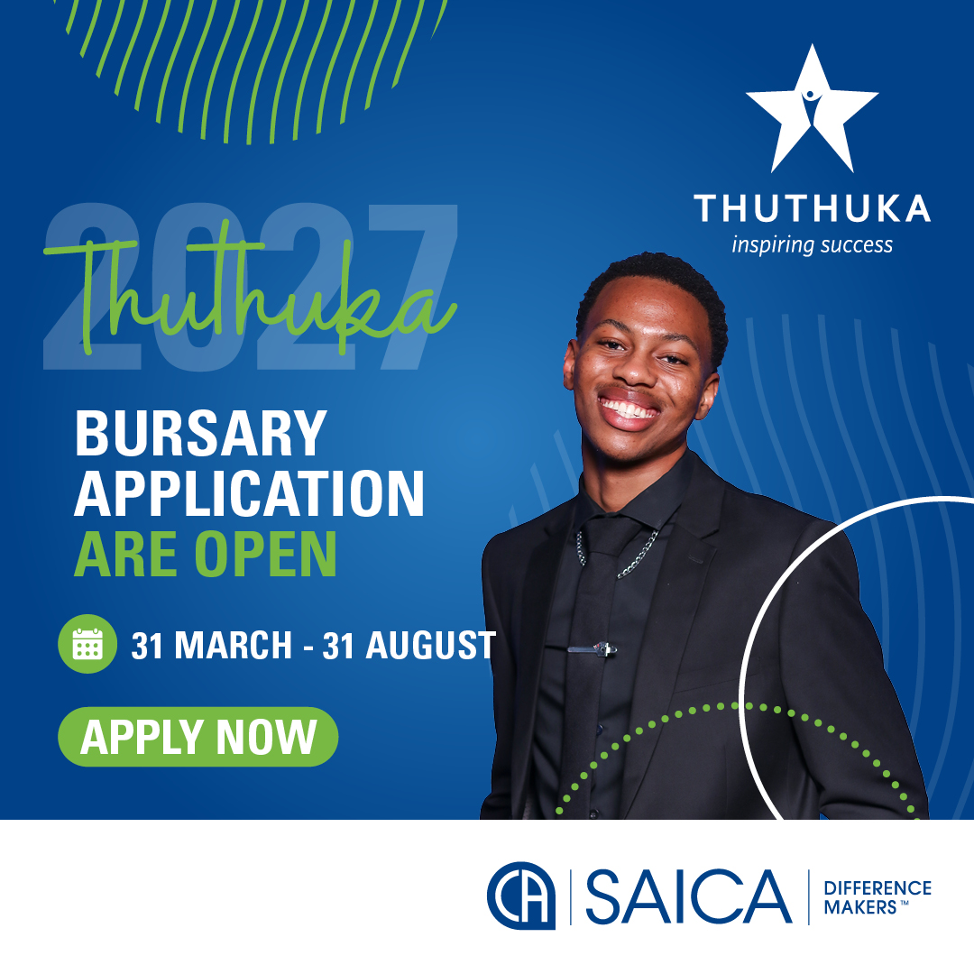 20260401SAICA Thuthuka Bursary Applications 2026 1080px 1